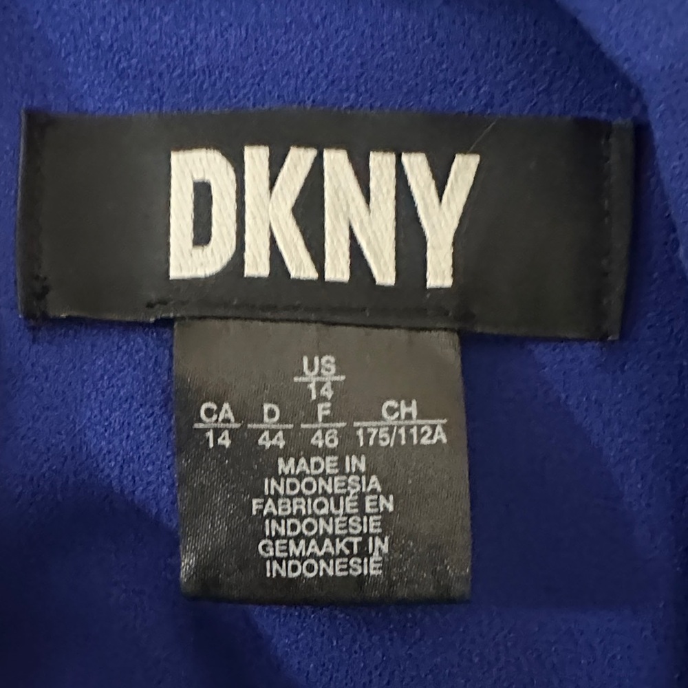 DKNY Royal Blue Mini Dress - Picture 5 of 6
